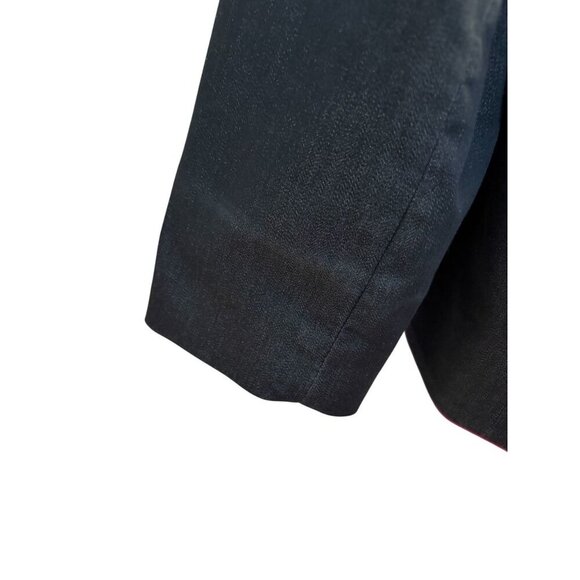 Apostrophe Women's Dark Blazer With Pink Piping & Lining 18W - Picture 7 of 8